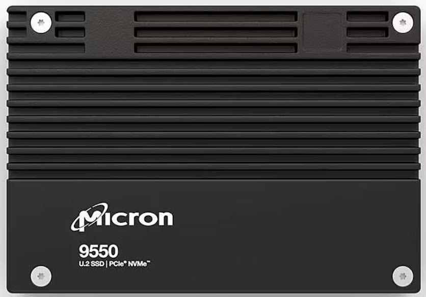 MTFDLAL7T6THA-1BK1DABYYR Micron 9550 PRO 7.68TB NVMe U.2 (15mm) SSD