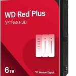 WD60EFPX WD WD Red Plus 6TB SATA 3.5″ HDD