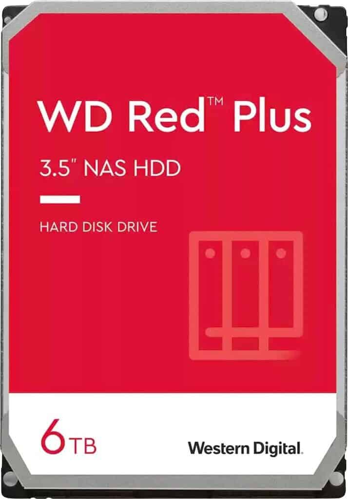 WD60EFPX WD WD Red Plus 6TB SATA 3.5″ HDD